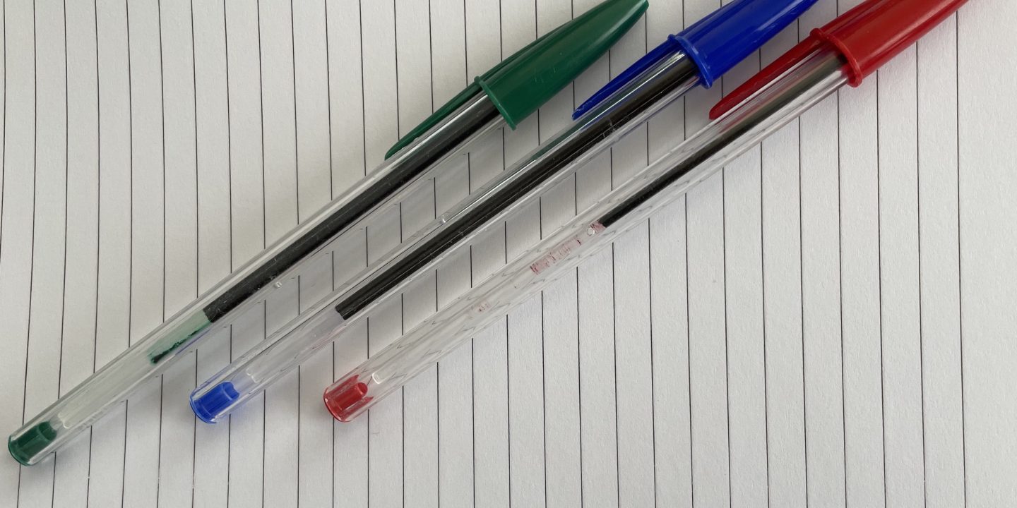 schrijfroutine
