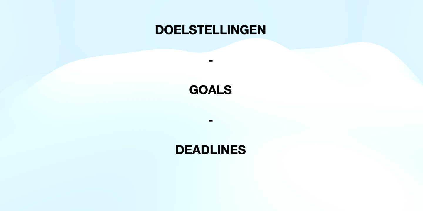 Doelen bepalen als schrijver
