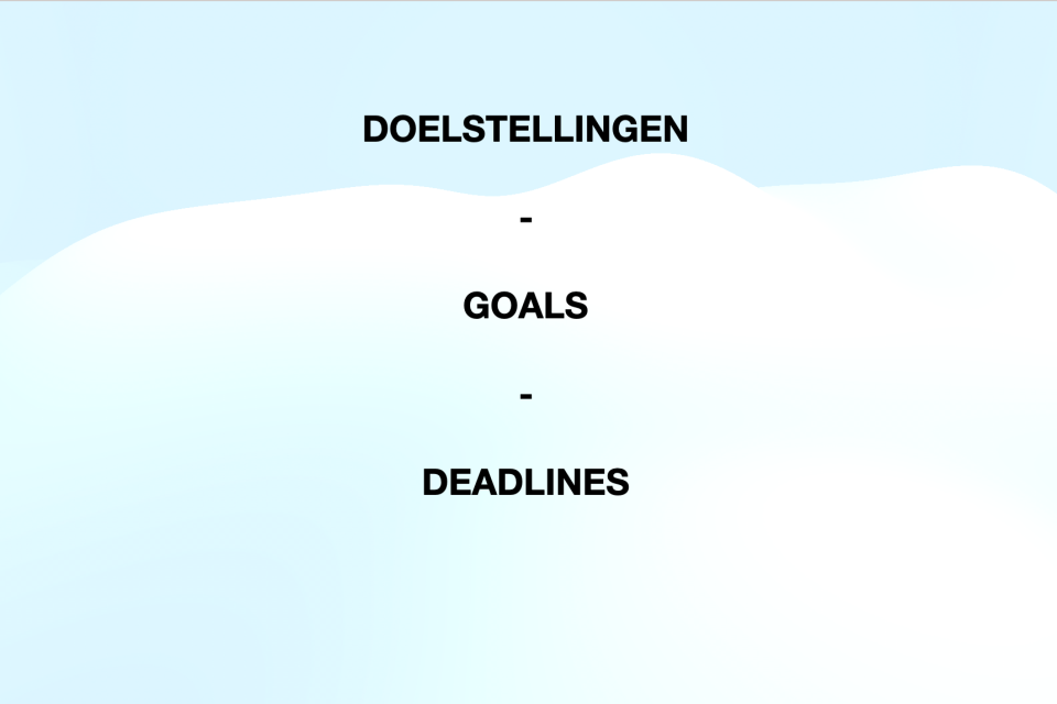 Doelen bepalen als schrijver