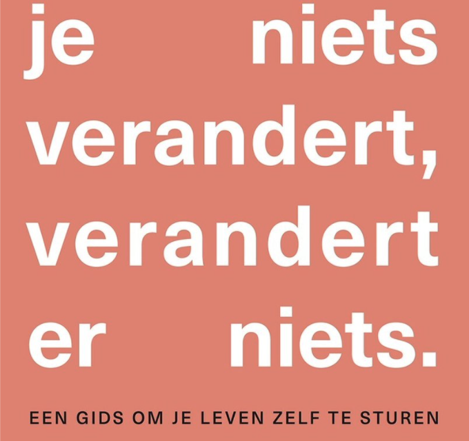 als je niets verandert, verandert er niets Erik Franck
