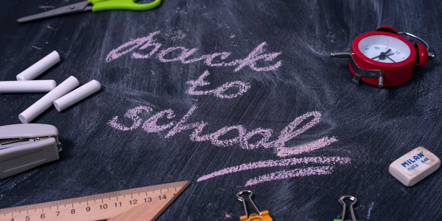 De eerste schooldag