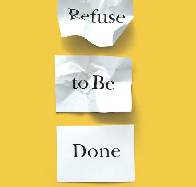 Boeken over schrijven: Refuse to be done