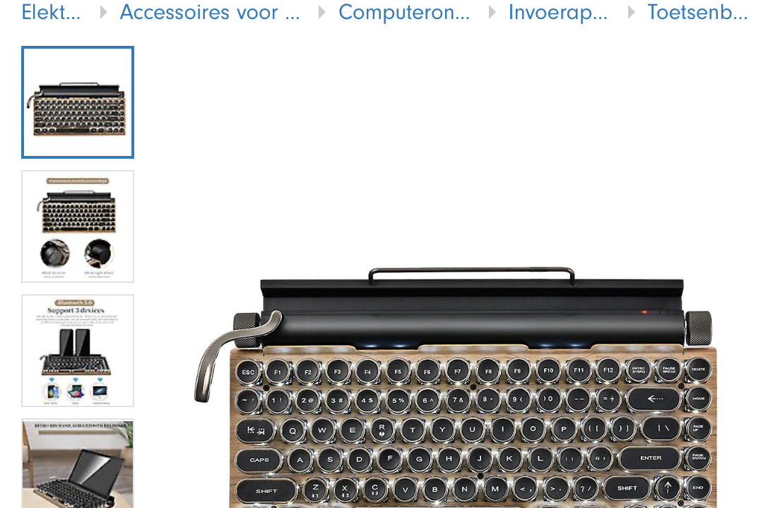 Cadeautjes voor schrijvers