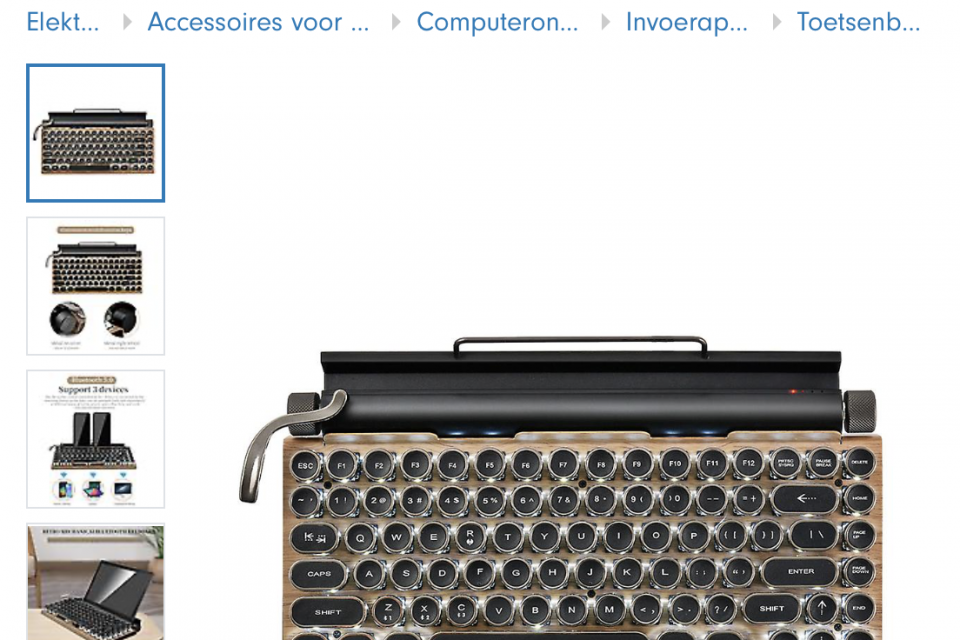 Cadeautjes voor schrijvers